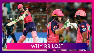 Gujarat Titans vs Rajasthan Royals IPL 2022: 3 Reasons Why RR Lost